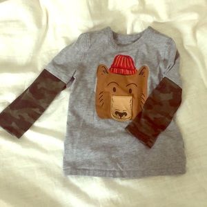Toddlers boys long sleeve tee shirt